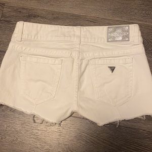 Guess white Jean Shorts 27
